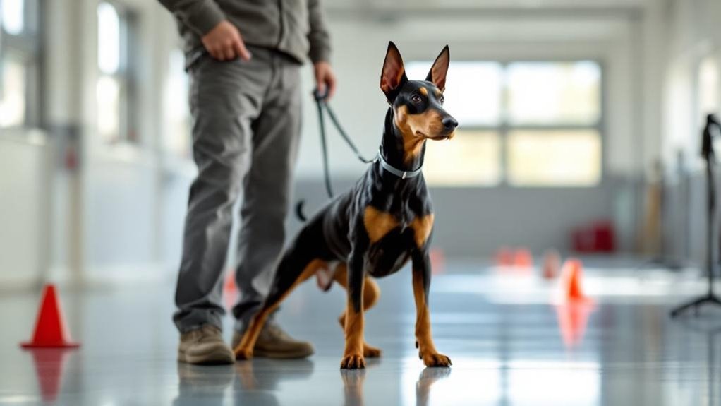 Adopted Doberman Behavior Rehabilitation