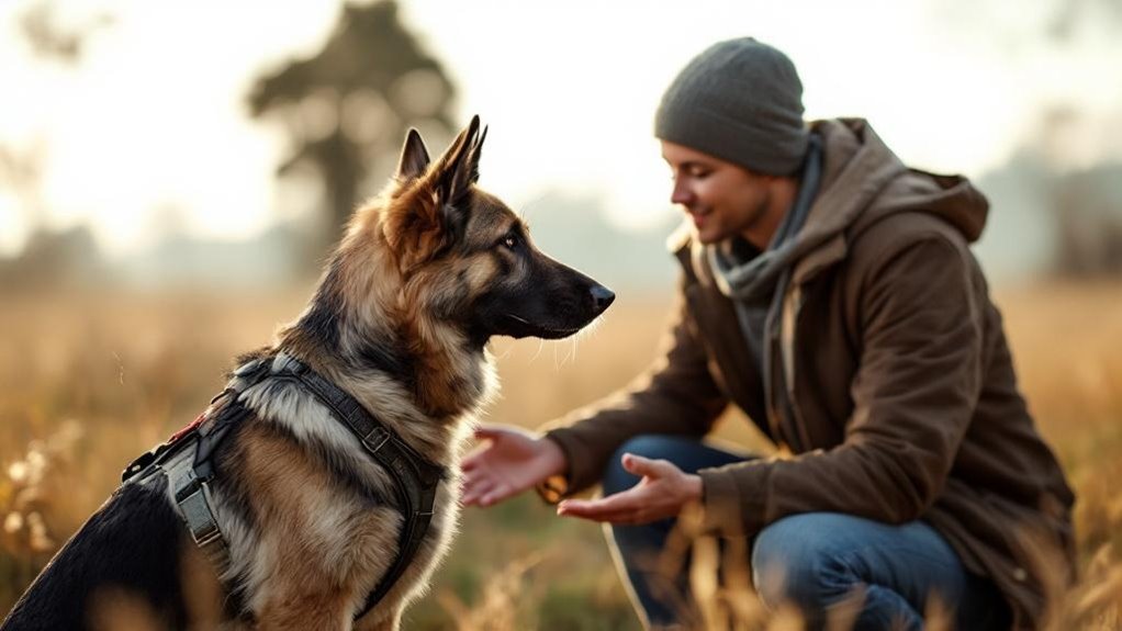 Training a Rescue German Shepherd With Trauma