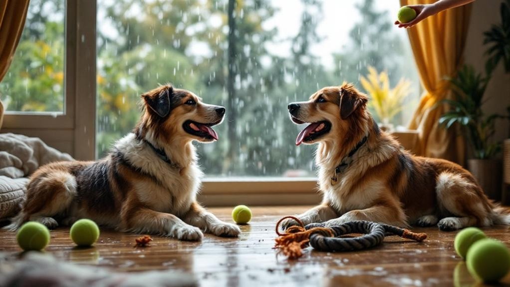 Rainy Day Indoor Activities for Large Dogs