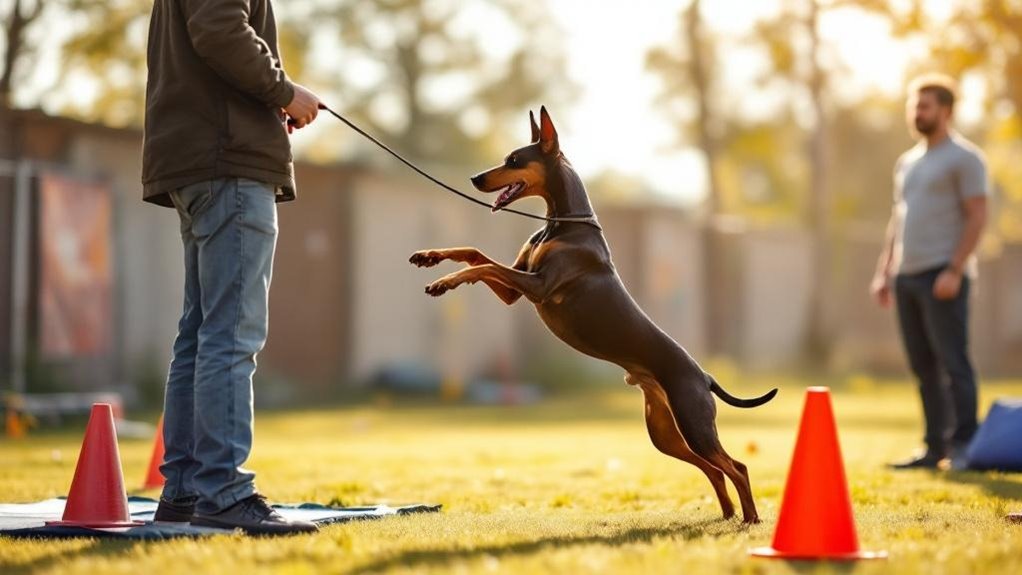 How to Stop Doberman Jumping on People