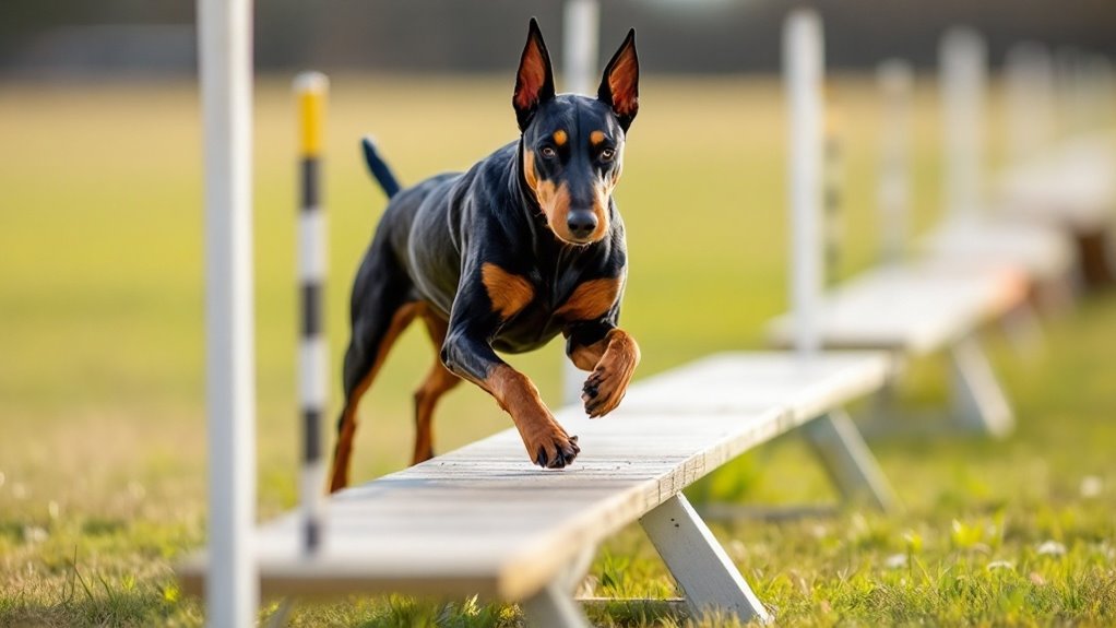 Doberman Confidence Building Exercises
