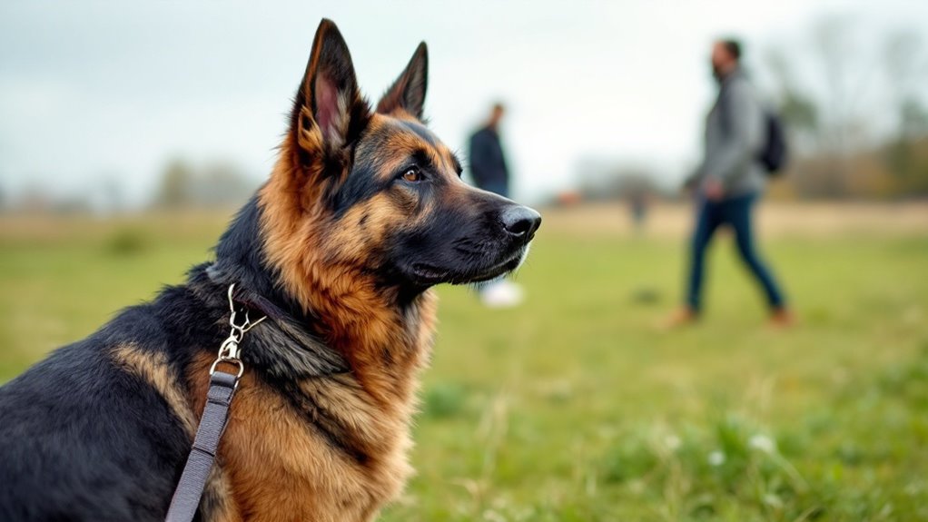 german shepherd focus training